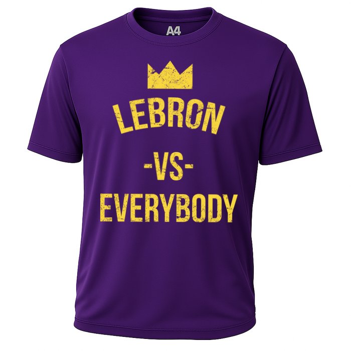 Lebron Vs Everybody LA Bron Basketball Cooling Performance Crew T-Shirt