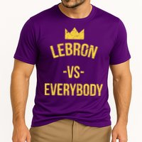 Lebron Vs Everybody LA Bron Basketball Cooling Performance Crew T-Shirt