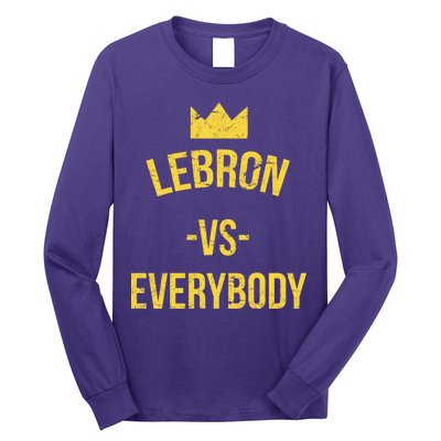 Lebron Vs Everybody LA Bron Basketball Long Sleeve Shirt