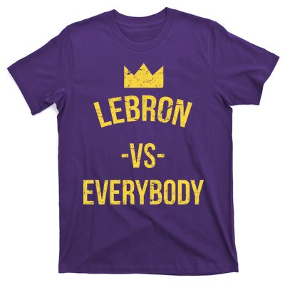 Lebron Vs Everybody LA Bron Basketball T-Shirt