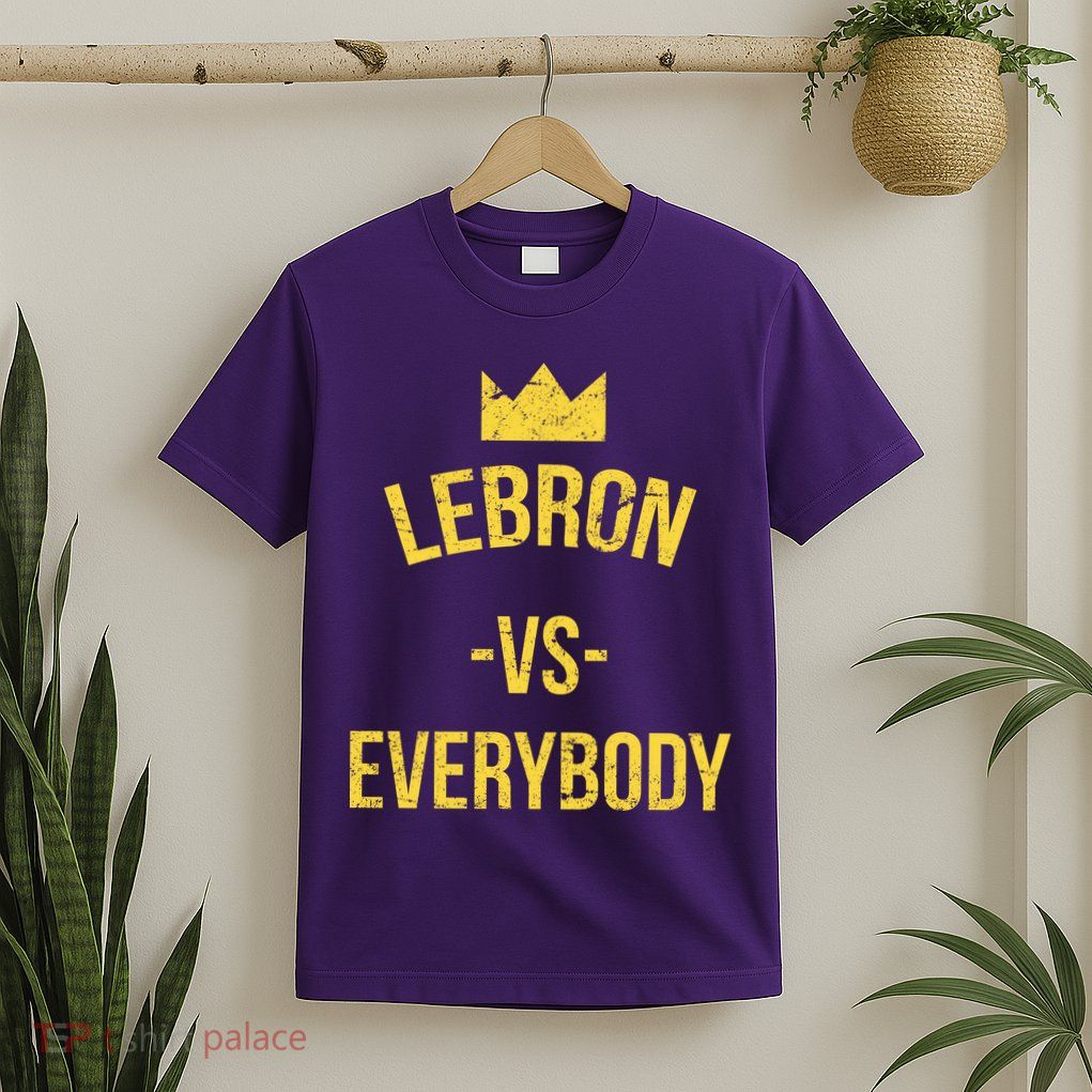 Lebron Vs Everybody LA Bron Basketball T-Shirt