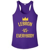 Lebron Vs Everybody LA Bron Basketball Ladies PosiCharge Competitor Racerback Tank