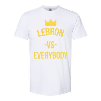 Lebron Vs Everybody LA Bron Basketball Softstyle CVC T-Shirt