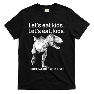 LetS Eat Children T Rex Funny T-Shirt