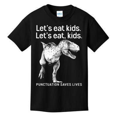 LetS Eat Children T Rex Funny Kids T-Shirt