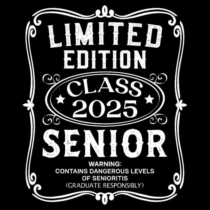 Limited Edition Class Of 2025 Senior 2025 Back To School Flatbill Hat