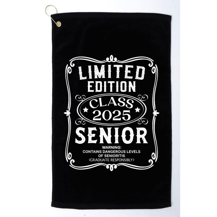 Limited Edition Class Of 2025 Senior 2025 Back To School Golf Towel