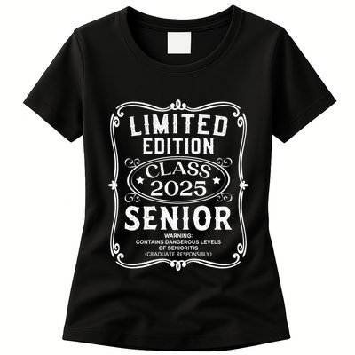 Limited Edition Class Of 2025 Senior 2025 Back To School Womens T-Shirt