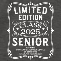 Limited Edition Class Of 2025 Senior 2025 Back To School Vector Backpack
