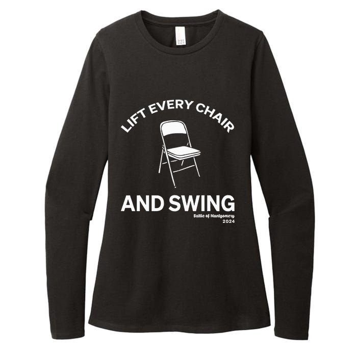 Lift Every Chair And Swing Womens CVC Long Sleeve Shirt