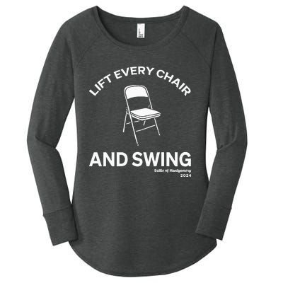 Lift Every Chair And Swing Women's Perfect Tri Tunic Long Sleeve Shirt