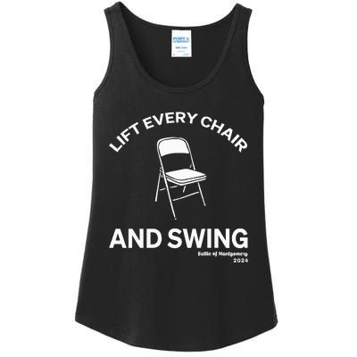 Lift Every Chair And Swing Ladies Essential Tank