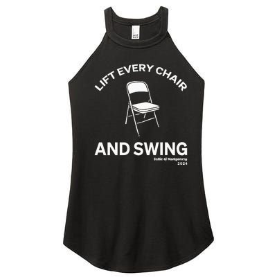 Lift Every Chair And Swing Women's Perfect Tri Rocker Tank