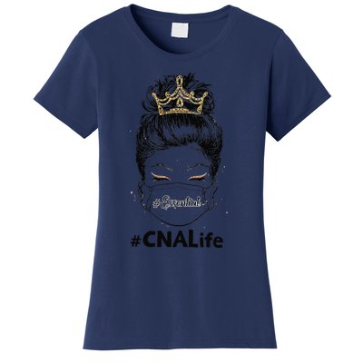 Leopard Essential CNA Life Wear Mask Nurses Day Women's T-Shirt