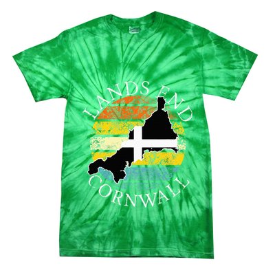 Lands End Cornwall England Celtic Cornish Gift Tie-Dye T-Shirt