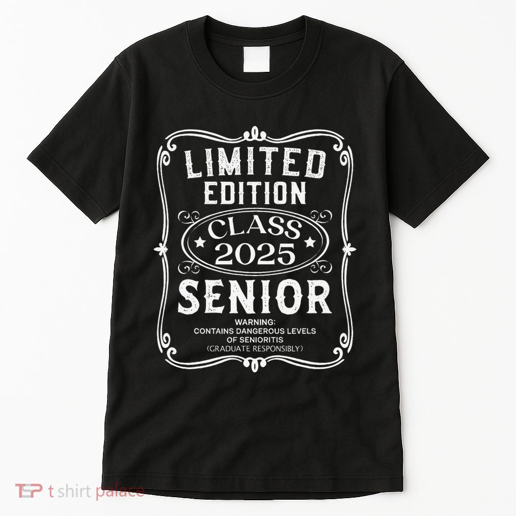 Limited Edition Class Of 2025 Senior 2025 Back To School Gift Tall T-Shirt