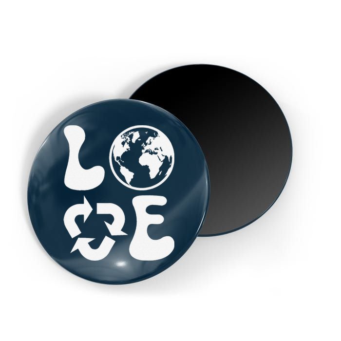 Love Earth Day Recycle Magnet