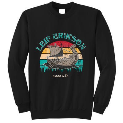 Leif Erikson Day Design For Norseman Sweatshirt