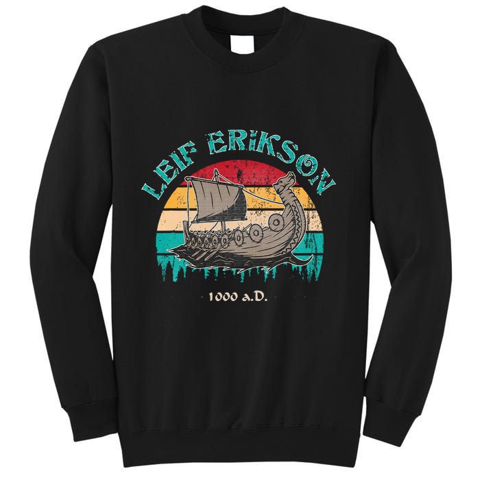 Leif Erikson Day Design For Norseman Sweatshirt
