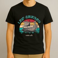 Leif Erikson Day Design For Norseman T-Shirt