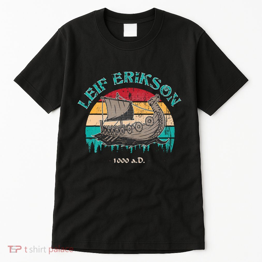 Leif Erikson Day Design For Norseman Tall T-Shirt