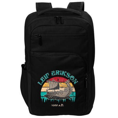 Leif Erikson Day Design For Norseman Impact Tech Backpack