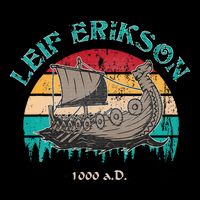Leif Erikson Day Design For Norseman Sustainable Beanie