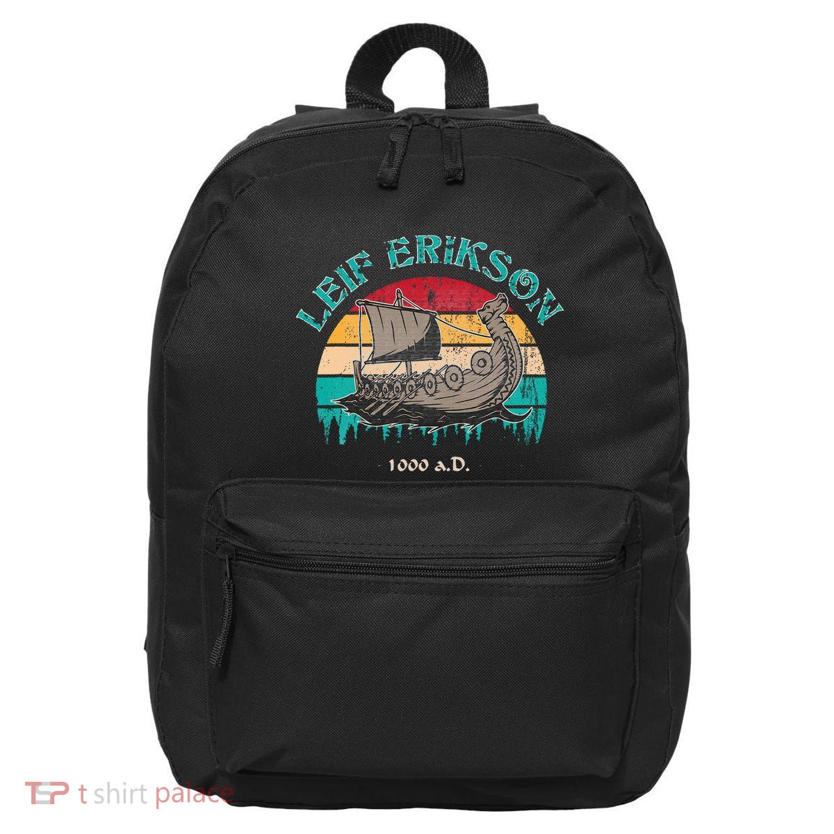 Leif Erikson Day Design For Norseman 16 in Basic Backpack