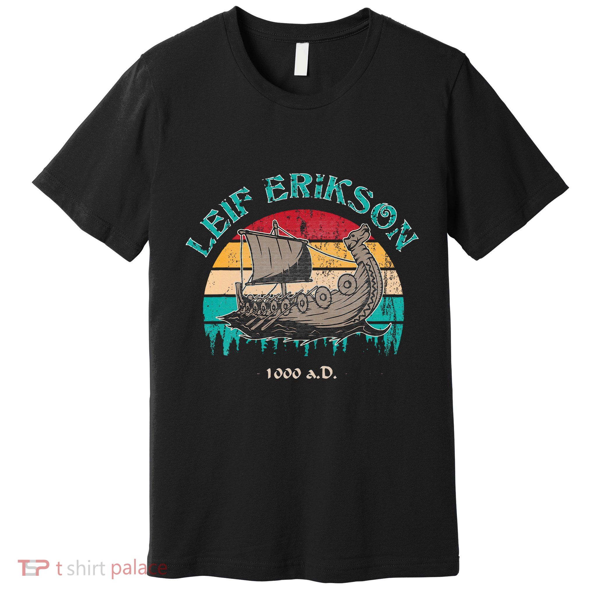 Leif Erikson Day Design For Norseman Premium T-Shirt