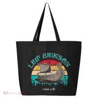 Leif Erikson Day Design For Norseman 25L Jumbo Tote