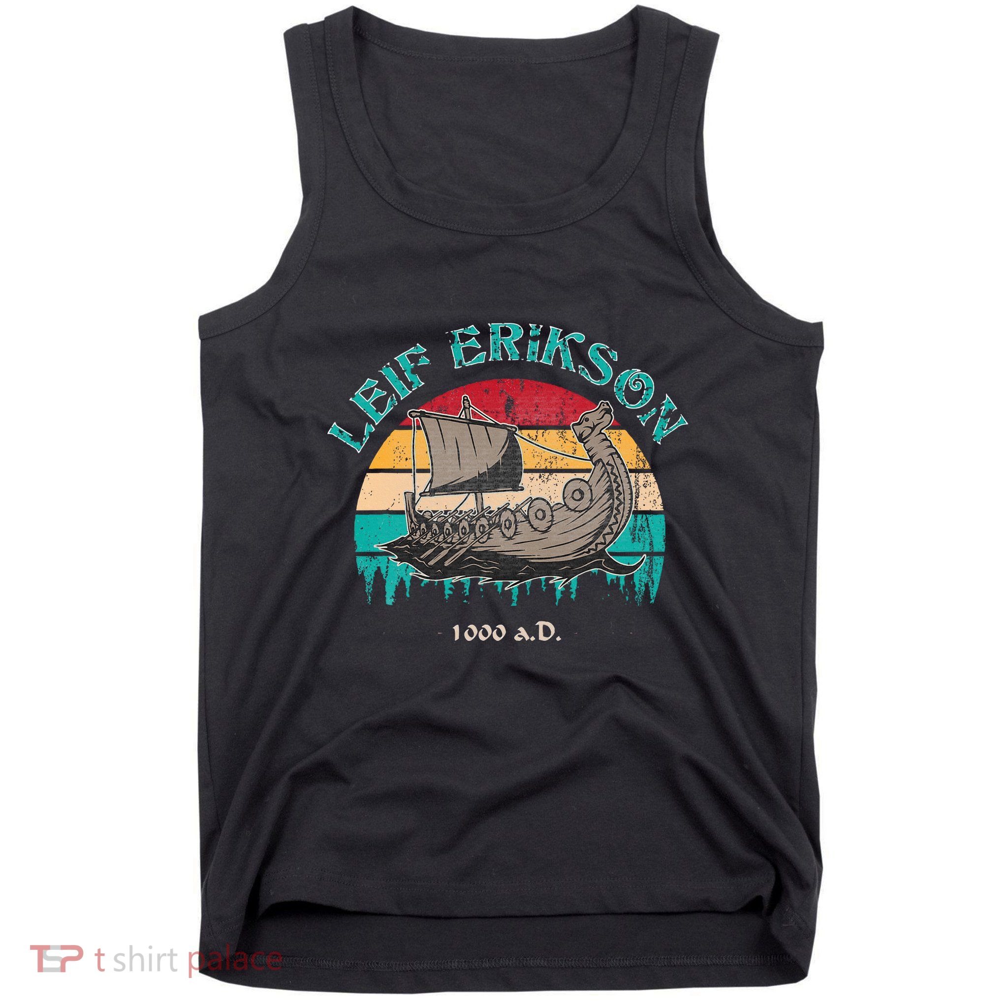 Leif Erikson Day Design For Norseman Tank Top