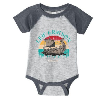 Leif Erikson Day Design For Norseman Infant Baby Jersey Bodysuit