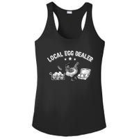 Local Egg Dealer Funny Chicken Lover Farm Farmer Gift Ladies PosiCharge Competitor Racerback Tank