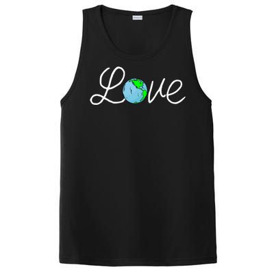 Love Earth Day Save The Planet Nature Lover Environtalist Gift PosiCharge Competitor Tank