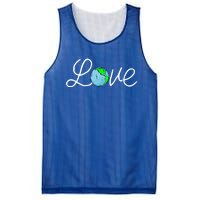 Love Earth Day Save The Planet Nature Lover Environtalist Gift Mesh Reversible Basketball Jersey Tank