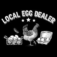 Local Egg Dealer Funny Bleached Chicken Lover Farm Farmer Impact Tech Backpack
