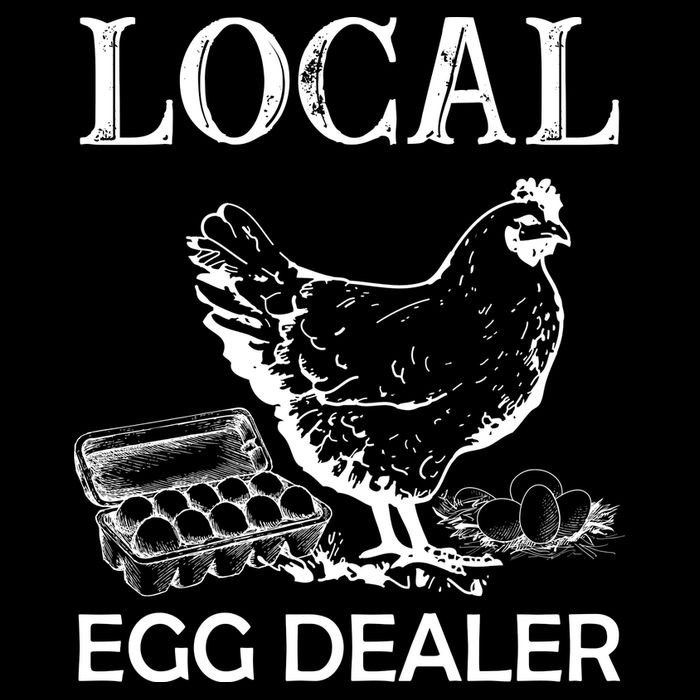 Local Egg Dealer Funny Chicken Backpack
