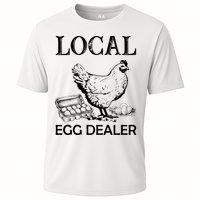 Local Egg Dealer Funny Chicken Performance Shirt
