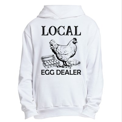 Local Egg Dealer Funny Chicken Urban Pullover Hoodie