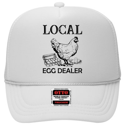 Local Egg Dealer Funny Chicken Trucker Hat