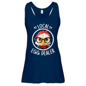 Local Egg Dealer for Chicken Farms and Farmers Funny Chicken Ladies Essential Flowy Tank