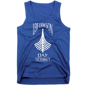 Leif Erikson Day Cool Gift Ericson Norse Viking Explorer Cute Gift Tank Top