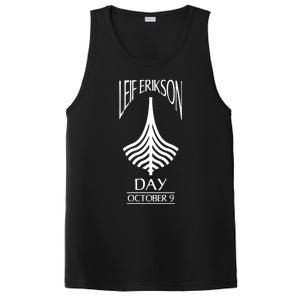 Leif Erikson Day Great Gift Ericson Norse Viking Explorer Gift PosiCharge Competitor Tank