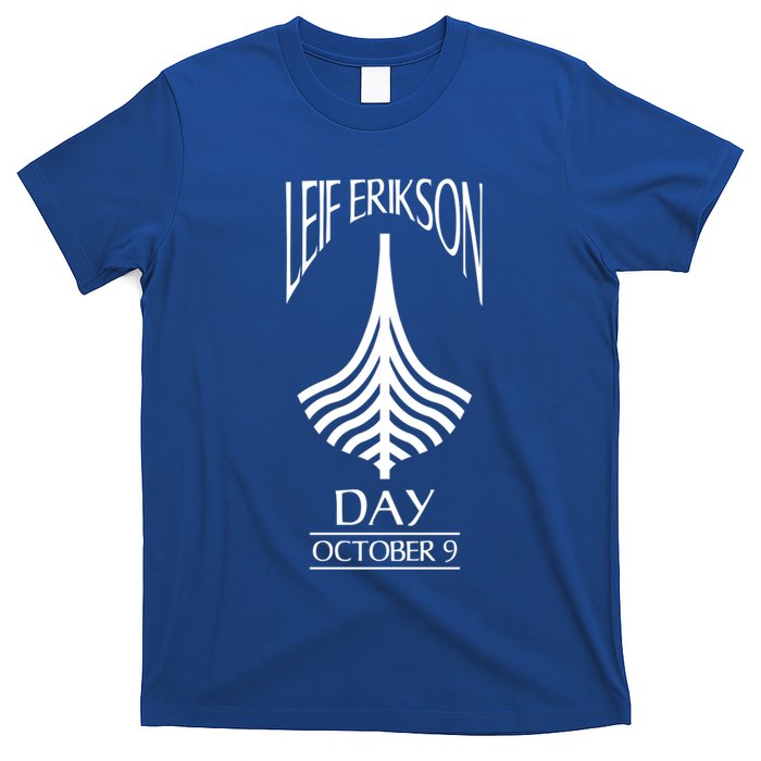 Leif Erikson Day Great Gift Ericson Norse Viking Explorer Gift T-Shirt