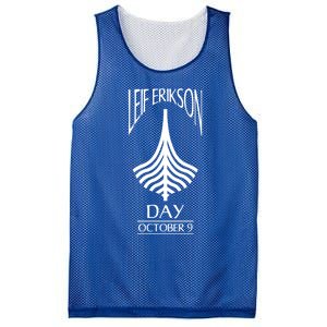 Leif Erikson Day Great Gift Ericson Norse Viking Explorer Gift Mesh Reversible Basketball Jersey Tank