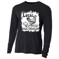 Local Egg Dealers Chicken Funny Local Egg Dealers Chicken Cooling Performance Long Sleeve Crew