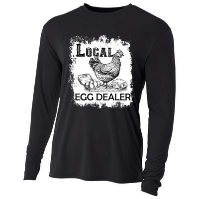 Local Egg Dealers Chicken Funny Local Egg Dealers Chicken Cooling Performance Long Sleeve Crew