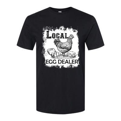 Local Egg Dealers Chicken Funny Local Egg Dealers Chicken Softstyle CVC T-Shirt