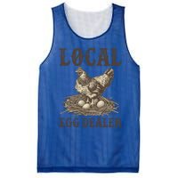 Local Egg Dealer Funny Chicken Lover Chicken Egg Farm Farmer Gift Mesh Reversible Basketball Jersey Tank