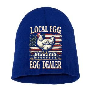 Local Egg Dealer Gift Short Acrylic Beanie